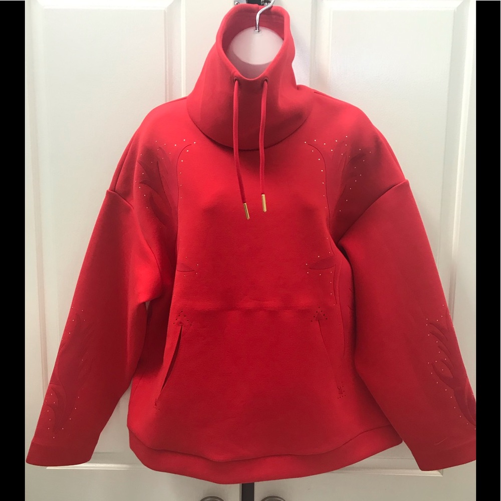 NEW wTag-Women’s NIKE Mock Embellished Jacket S - Picture 2 of 4